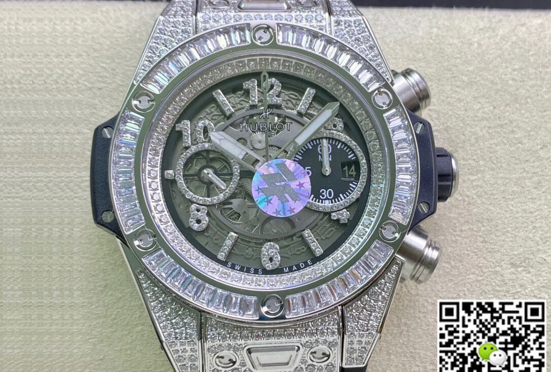 Hublot BIG BANG 421.NX.1170.RX.0904 ZF Factory 1:1 Best Edition Replica Watch Rubber Strap